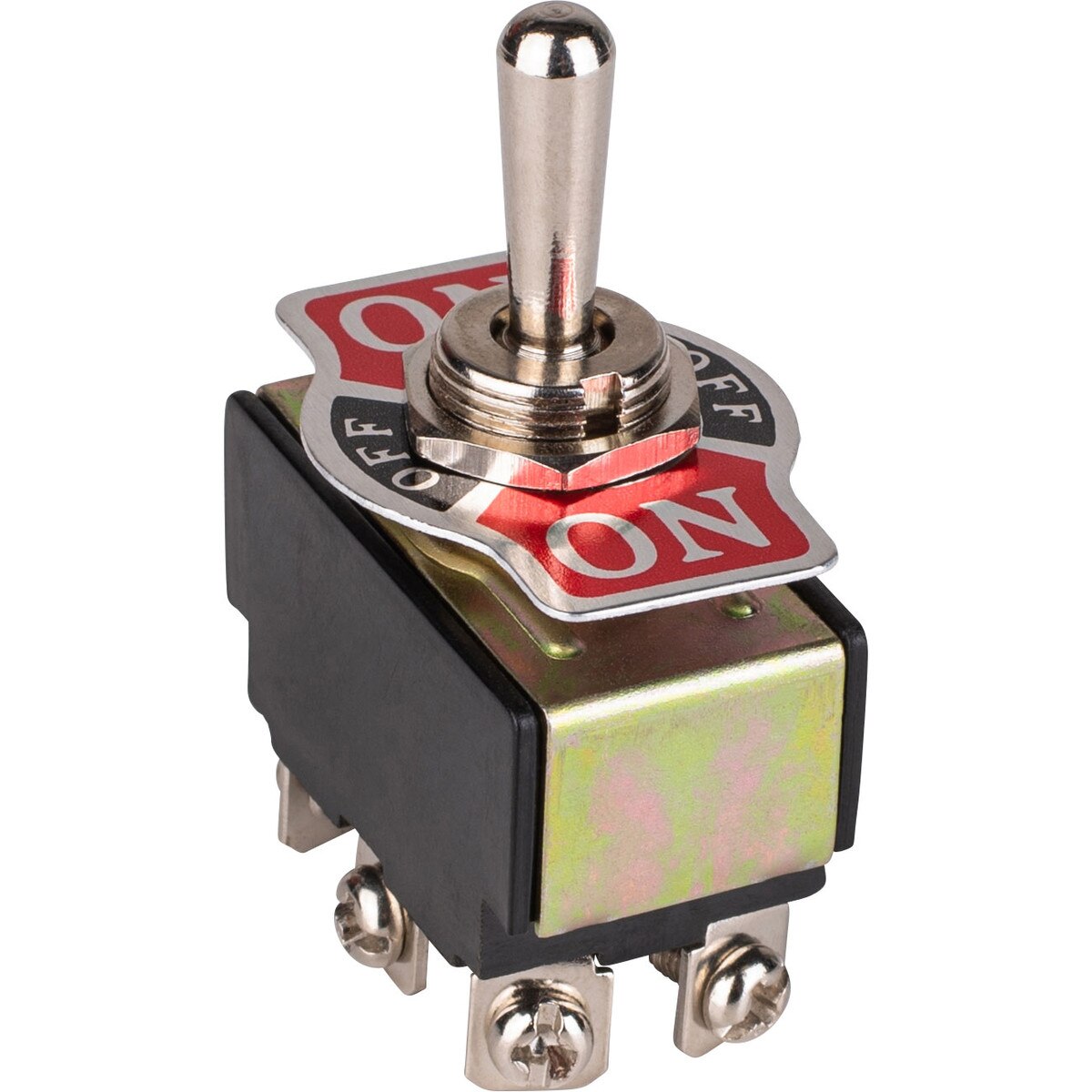 HeavyDuty DPDT 10A 125 VAC Toggle Switch Center Off
